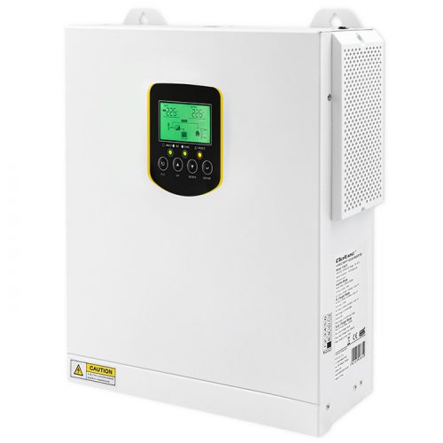 Tiszta szinusz Off grid hybrid inverter 2,5 kW. MPPT, 24 V. 100 A, BMS. 53869